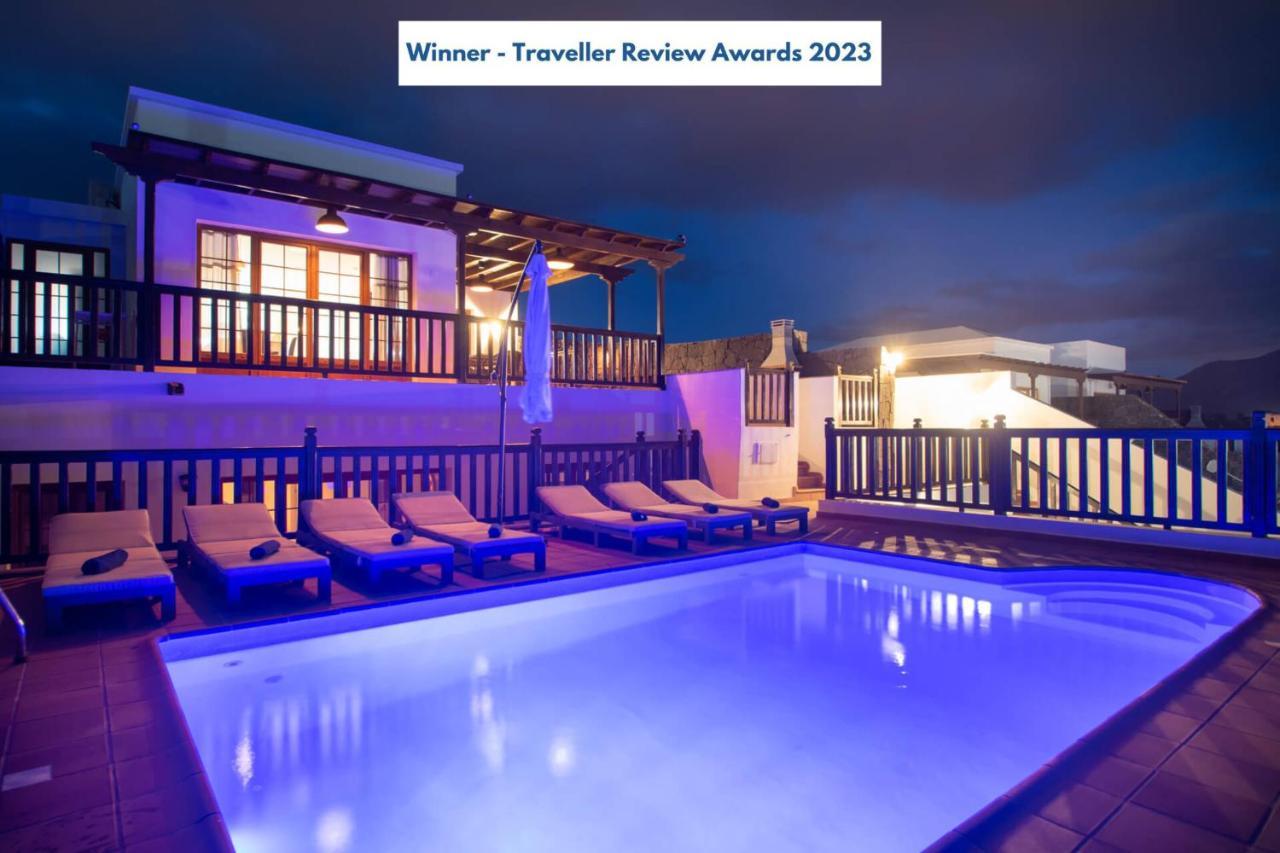 Villa Vista Rey - 6 Bedroom - Heated Pool - Amazing Views - Pool Table - Vista Lobos - Playa Blanca Exteriör bild